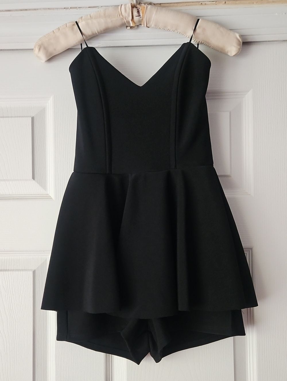 BLANC Peplum Romper